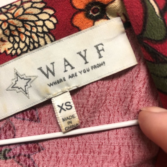 Wayf floral print maxi dress XS from Nordstrom - Picture 2 of 6